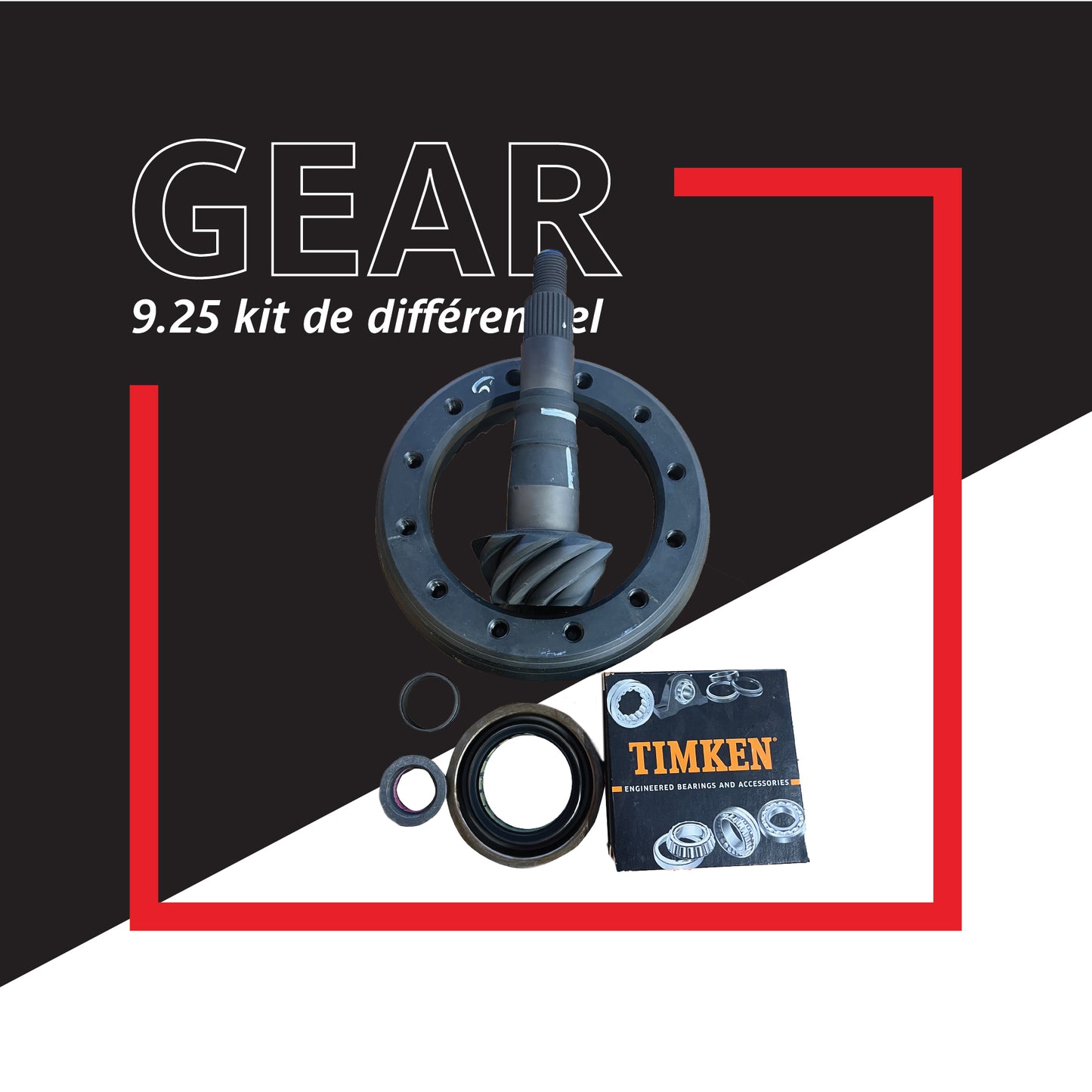 Gear kit 9.25'' (Front)