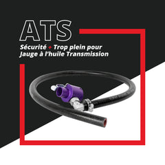 ATS sécurité + trop plein pour jauge à l'huile Transmission