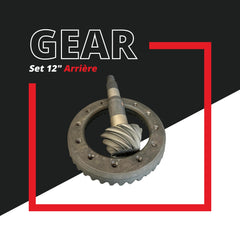 Gear set 12'' (Arrière)