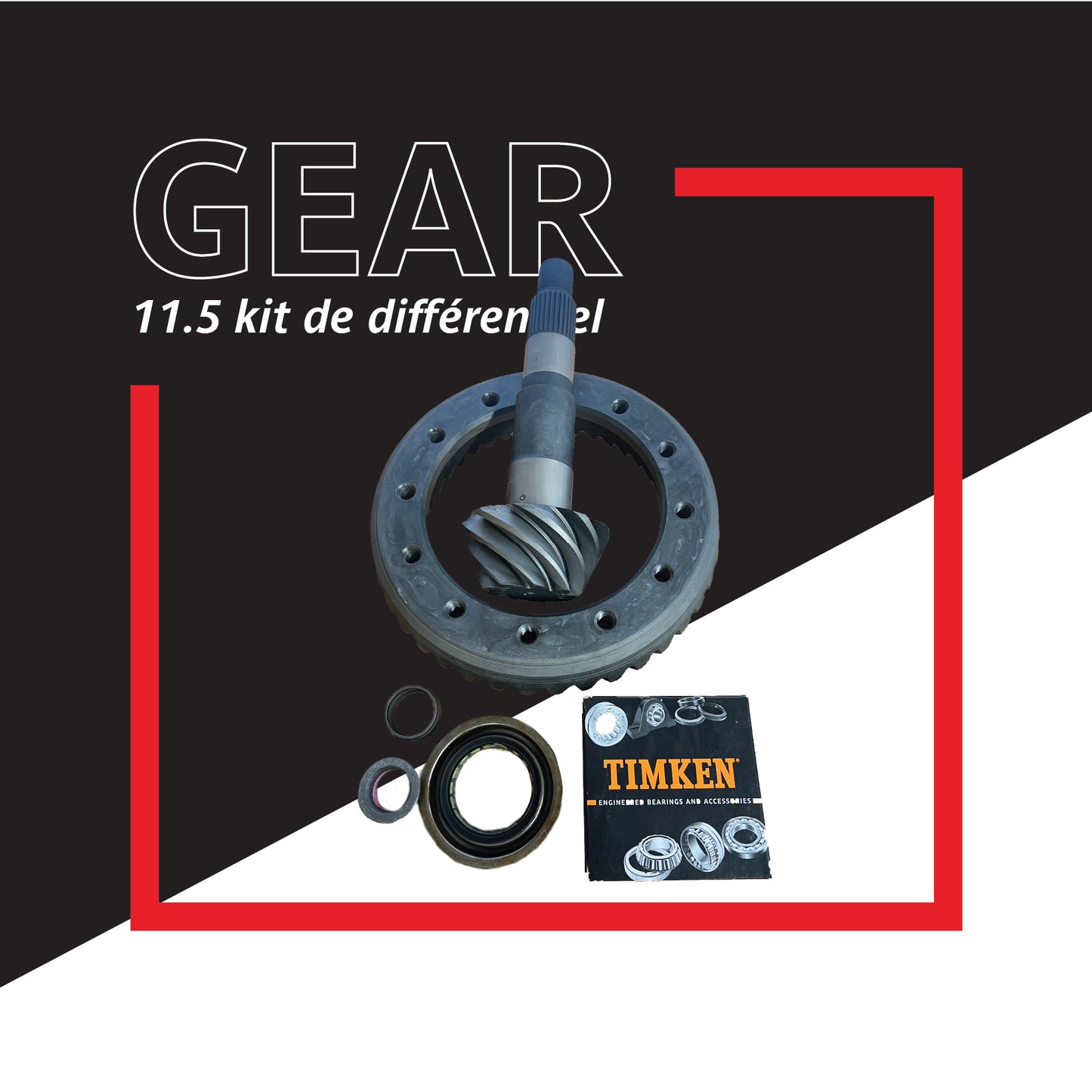 Gear set 11.5'' (Rear)